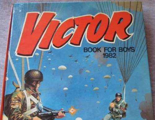Victor Book for Boys 1982 (Hard Cover)