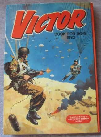 Victor Book for Boys 1982 (Hard Cover)