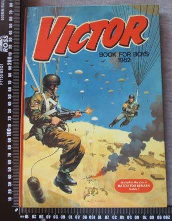 Victor Book for Boys 1982 (Hard Cover)
