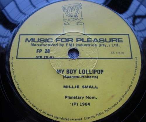 My Boy Lollipop Millie Small (FP28 A1/B1