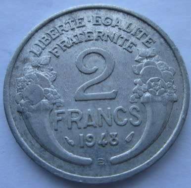 2 Francs 1943