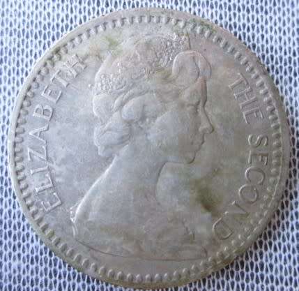 1964 Rhodesia 25 Cents Elizabeth II