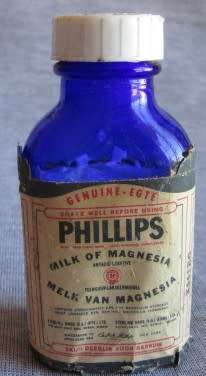 Phillips Milk of Magnesia Bottle (Empty)