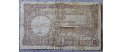 20 Vingt Francs Belgium