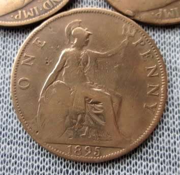 1895/95/97/98/99 One Penny Great Britain (Lot)