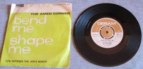 THE AMEN CORNER - SATISNEK THE JOB`s WORTH 1968 (FM 7284) 45 RPM