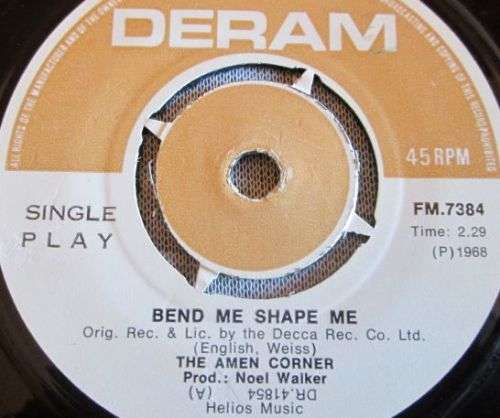 THE AMEN CORNER - SATISNEK THE JOB`s WORTH 1968 (FM 7284) 45 RPM