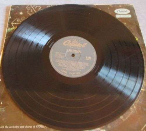 A JOLLY CHRISTMAS BY FRANK SINATRA LP RECORD