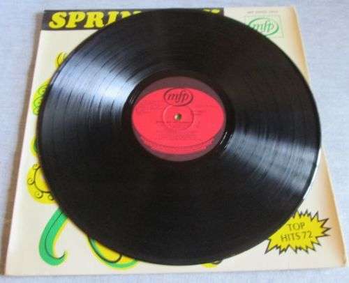 1972 SPRINGBOK HOT PARADE 8 (MPF 54521) LP VINYL RECORD - S210