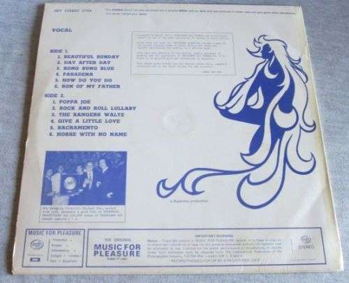 SPRINGBOK HIT PARADE No 6  LP VINYL RECORD (MFP 5784)