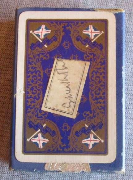 Union Castle Line Royal Mail Service between England and South East Africa Playing Cards
