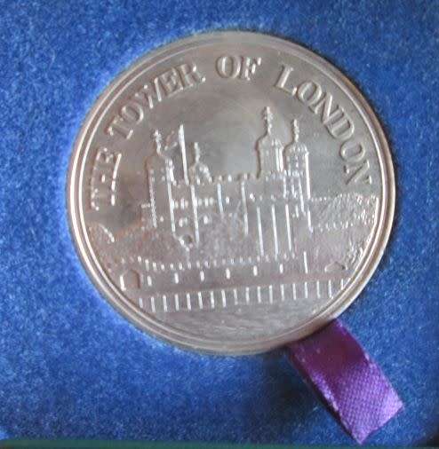Tower of London Solid Nickel Silver The Tower Mint