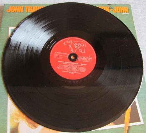 JOHN TRAVOLTA AND OLIVIA NEWTON-JON - GREASE 1978 2LP RECORD SET (2B 2658 125) VYNIL LP RECORD