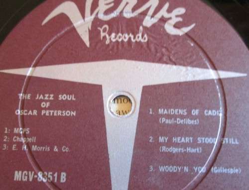 The Jazz Soul of Oscar Peterson (MGV 8351)