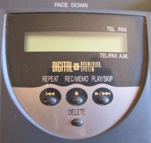 Sharp UX-470 Fax Telephone with Answering Machine / Manual