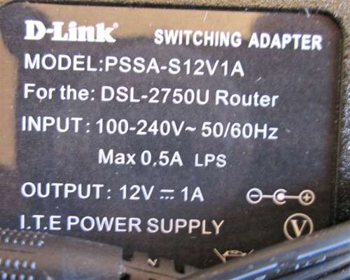 D-Link DSL-2750U Modem Router Combo