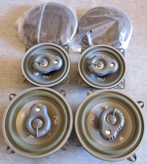 FLI Speakers 180 / 150 Watt (4 Speakers/2 Covers Lot)