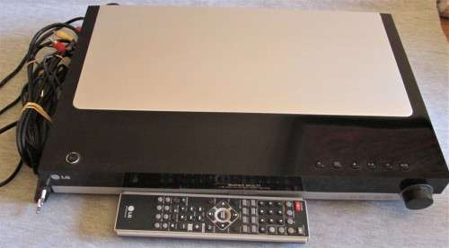 LG Super Multi DVD HDD Player / Remote / Wires