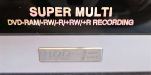 LG Super Multi DVD HDD Player / Remote / Wires