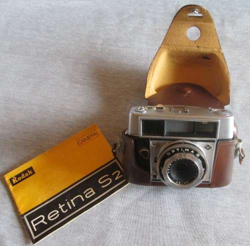 Agfa Optima III 35mm Film in Pouch Vintage 1960 (Untested)