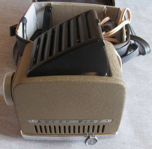 Lucky Tiny Fujimoto Projector with Pouch (Untested)
