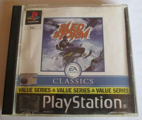 1999 SLED STORM PLAYSTATION 1 CLASSIC GAME