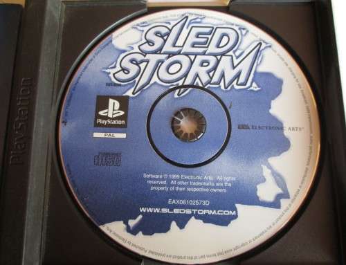 1999 SLED STORM PLAYSTATION 1 CLASSIC GAME