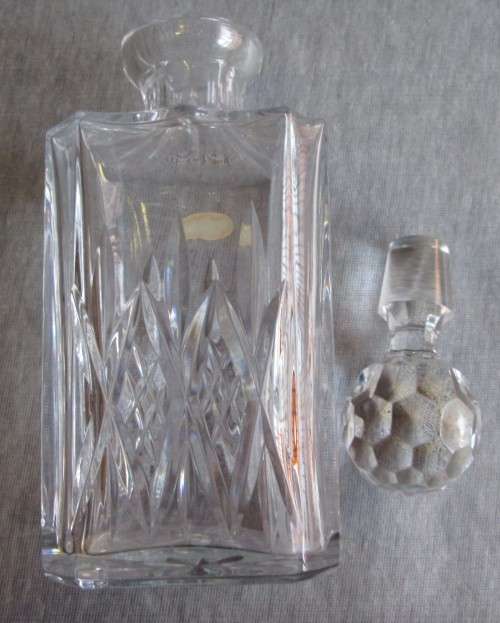 Crystal Decanter Vitria Hand Cut Lead