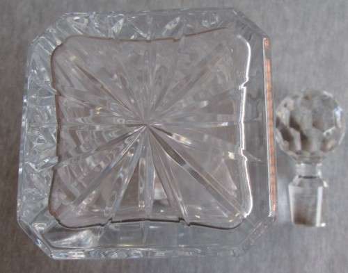 Crystal Decanter Vitria Hand Cut Lead