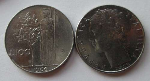 100 Lire Italy (x41 Coins Lot)