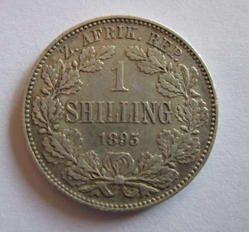 1895 ZAR SHILLING (KRUGER)
