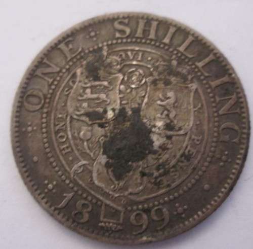 1899 GREAT BRITAIN ONE SHILLING (SILVER)