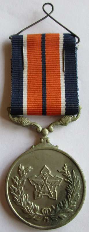 SOUTH AFRICA GENERAL SERVICE MEDAL WITH RIBBON