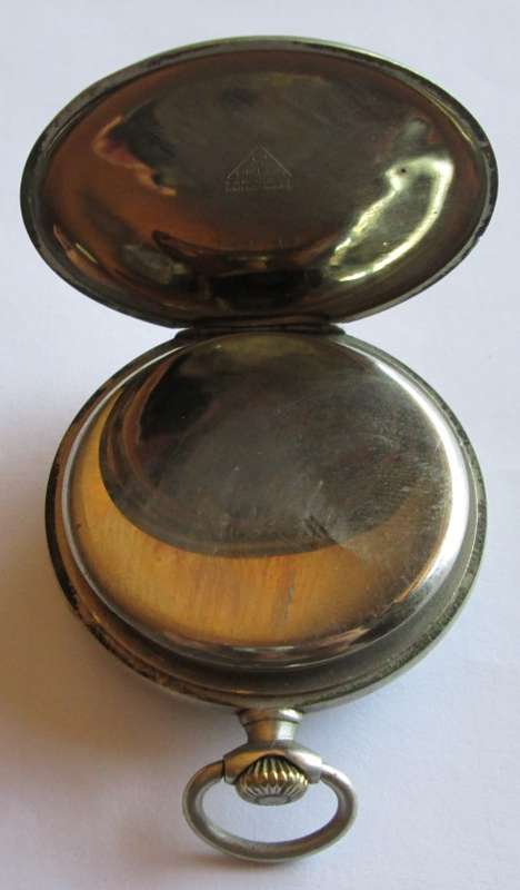 OMEGA NOT MAGNETIC POCKET WATCH SWISS 15 JEWELS NR. 10915375 VINTAGE - WORKING CONDITION