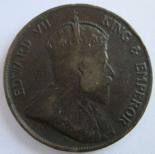 1903 HONG KONG ONE CENT