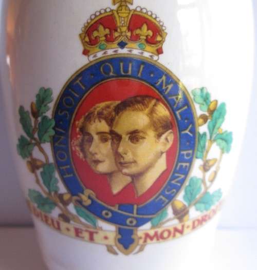 MAY 1937 CORONATION KING GEORGE VI & QUEEN ELIZABETH BESWICK MUG (SEE DESCRIPTION)