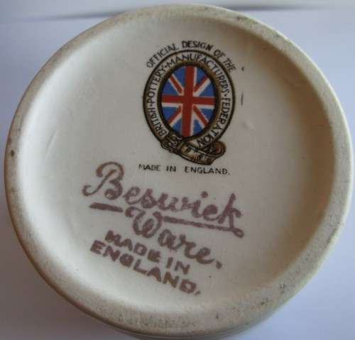 MAY 1937 CORONATION KING GEORGE VI & QUEEN ELIZABETH BESWICK MUG (SEE DESCRIPTION)