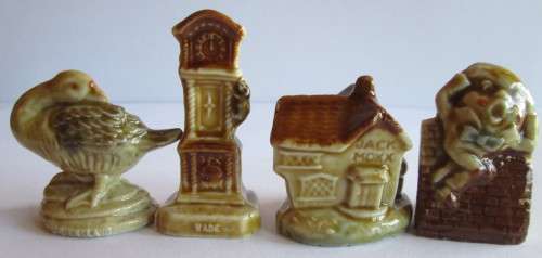 WADE NURSERY RHYME MINIATURE NURSERIES SECOND ISSUE 1972-1979 "WADE ENGLAND" (SEE DESCRIPTION)