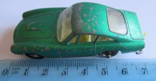 1965 FERRARI BERLINETTA No. 75 MATCHBOX (MADE IN ENGLAND BY LESNEY)