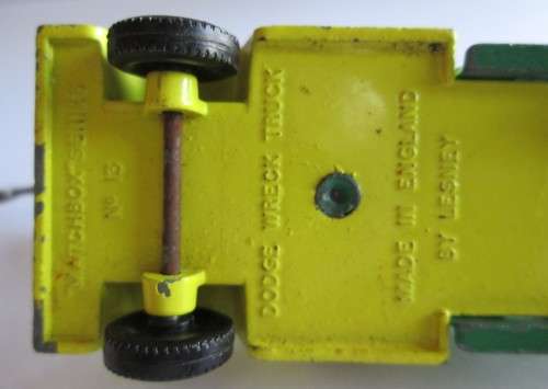 1960's DODGE WRECK TRUCK No 13 MATCHBOX SERIES (MADE IN ENGLAND BY LESNEY)