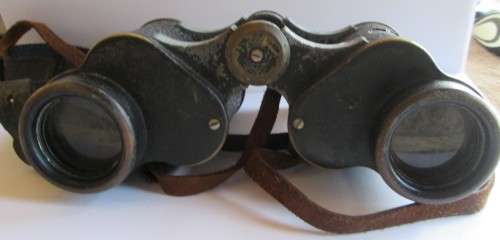 ROSS STEPLAWE 8x BINOCULARS STEREO PRISM 8 - 8 1/2 No 197467 IN CASE