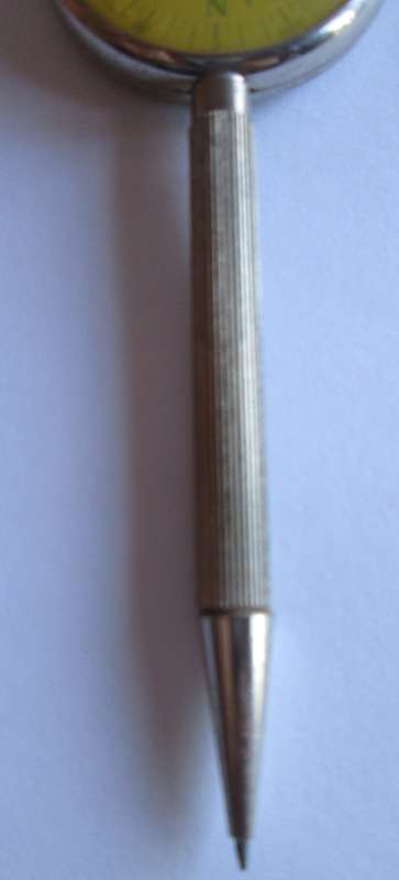VINTAGE 1945 COMBINED MAP MEASURER AND MAGNETIC COMPASS (WESTERN GERMANY) - IN ORIGINAL CASE