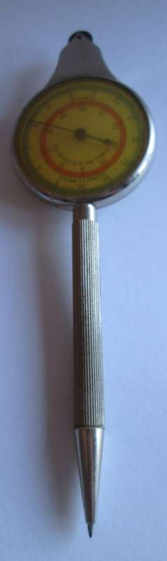 VINTAGE 1945 COMBINED MAP MEASURER AND MAGNETIC COMPASS (WESTERN GERMANY) - IN ORIGINAL CASE