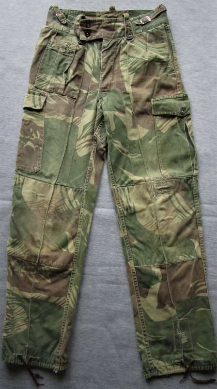 RHODESIAN ARMY COMBAT CAMO TROUSERS/PANTS (SEE DESCRIPTION)