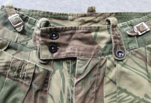 RHODESIAN ARMY COMBAT CAMO TROUSERS/PANTS (SEE DESCRIPTION)