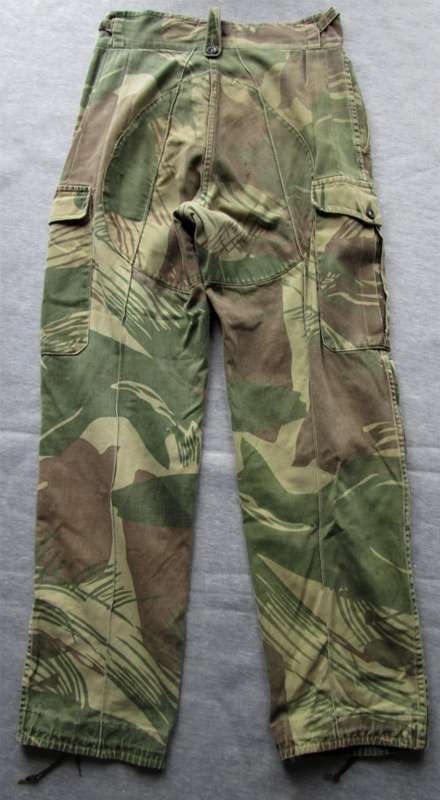 RHODESIAN ARMY COMBAT CAMO TROUSERS/PANTS (SEE DESCRIPTION)