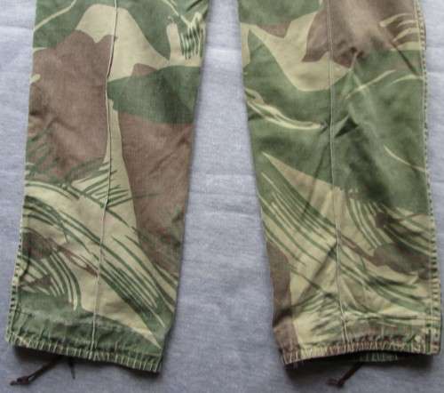 RHODESIAN ARMY COMBAT CAMO TROUSERS/PANTS (SEE DESCRIPTION)