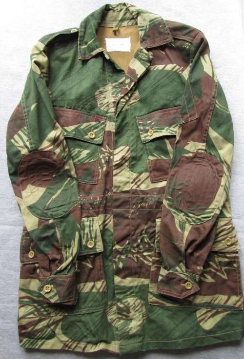1976 RHODESIAN CAMO BUSH JACKET (SEE DESCRIPTION)