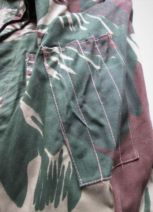 1976 RHODESIAN CAMO BUSH JACKET (SEE DESCRIPTION)