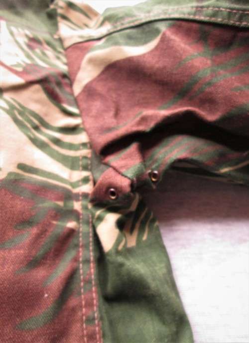 1976 RHODESIAN CAMO BUSH JACKET (SEE DESCRIPTION)